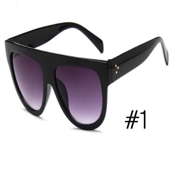 Oversized Sunglasses/ Different Colors - Picture 3 of 5